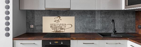 Panel do kuchyne Šálka kávy