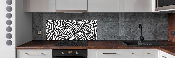 Dekoračný panel sklo Trojuholníky pozadia