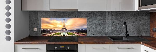 Panel do kuchyne Eiffelova veža Paríž