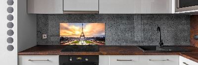 Panel do kuchyne Eiffelova veža Paríž