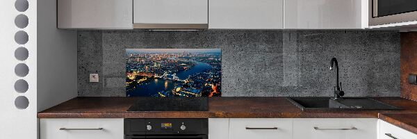 Panel lacobel Londýn z vtáčieho pohľadu