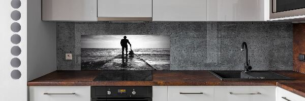 Panel do kuchyne Gitara na mólo