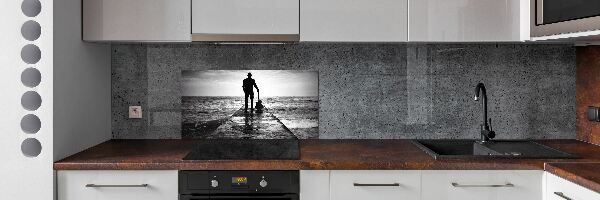 Panel do kuchyne Gitara na mólo