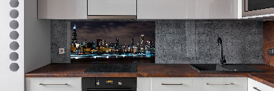 Dekoračný panel sklo Nočné Chicago