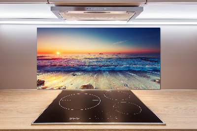 Panel lacobel Východ slunde mora