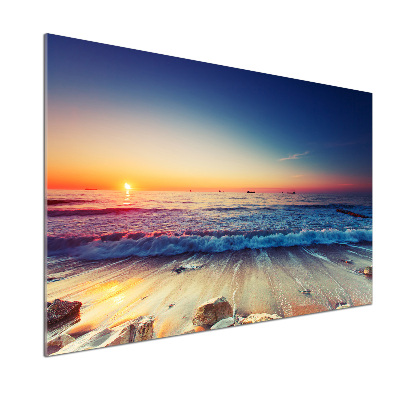 Panel lacobel Východ slunde mora