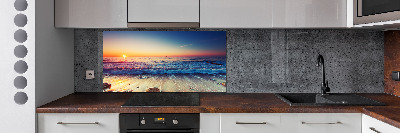 Panel lacobel Východ slunde mora