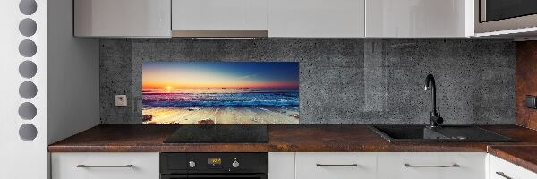 Panel lacobel Východ slunde mora