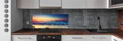 Panel lacobel Východ slunde mora