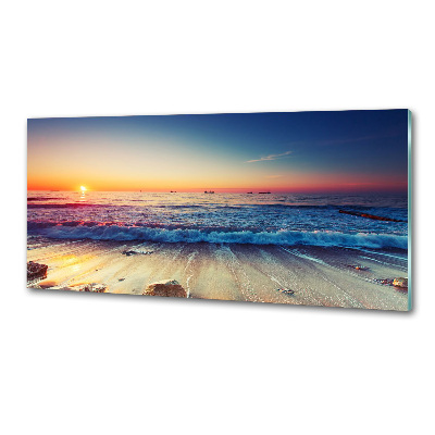 Panel lacobel Východ slunde mora