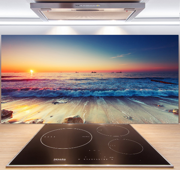 Panel lacobel Východ slunde mora