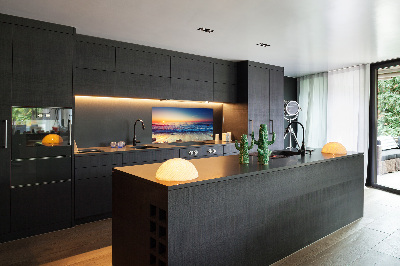Panel lacobel Východ slunde mora