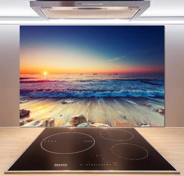 Panel lacobel Východ slunde mora