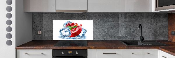 Panel do kuchyne Granátové jablko s ľadom