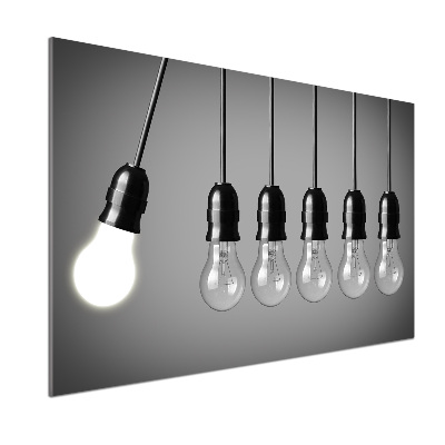 Panel do kuchyne Šesť žiaroviek