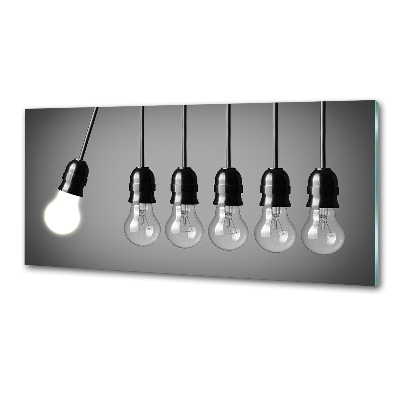 Panel do kuchyne Šesť žiaroviek