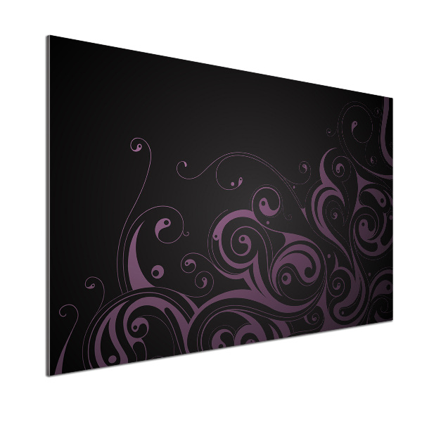 Sklenený panel do kuchynskej linky Ornamenty