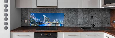 Panel do kuchyne Singapur noc