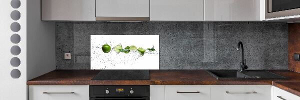 Panel do kuchyne Limetka a voda