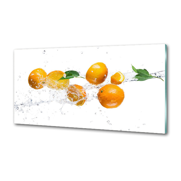 Panel do kuchyne Pomaranče a voda