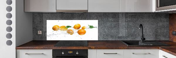 Panel do kuchyne Pomaranče a voda
