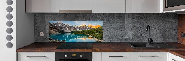 Panel do kuchyne Jazero v horách