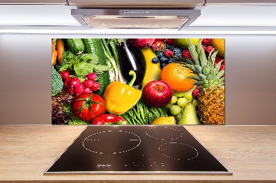 Panel do kuchyne Zelenina a ovocie