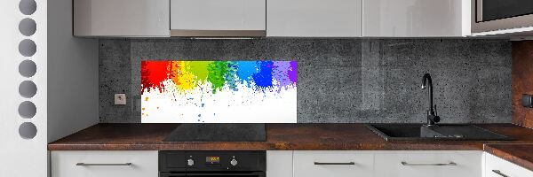 Panel do kuchyne Dúhové škvrny