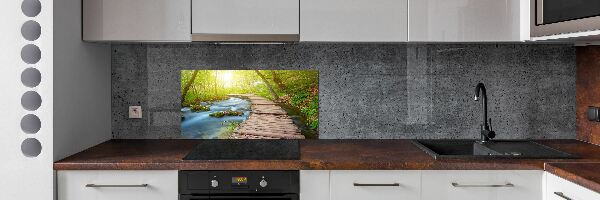Panel do kuchyne Chodník v lese