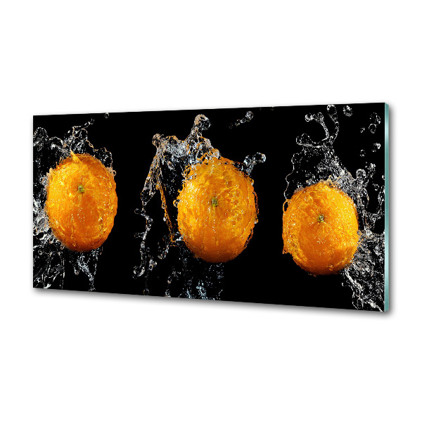Panel do kuchyne Pomaranče a voda