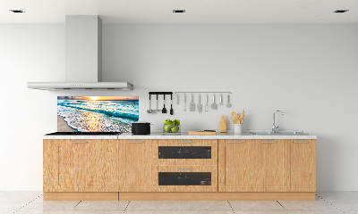 Panel lacobel Západ slnka pláž
