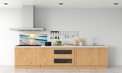 Panel lacobel Západ slnka pláž