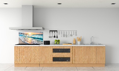 Panel lacobel Západ slnka pláž