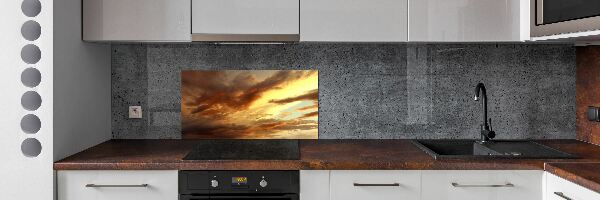 Panel do kuchyne Východ slunde