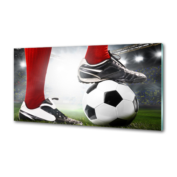 Panel do kuchyne Nohy futbalistu