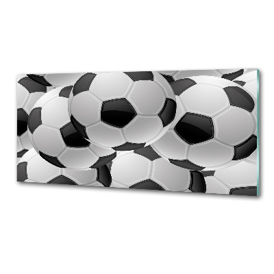 Dekoračný panel sklo Futbal