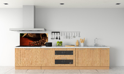 Dekoračný panel sklo Zrnká kávy