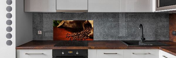 Dekoračný panel sklo Zrnká kávy