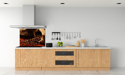 Dekoračný panel sklo Zrnká kávy