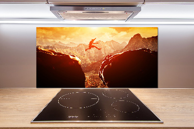 Panel lacobel Skok nad priepasťou