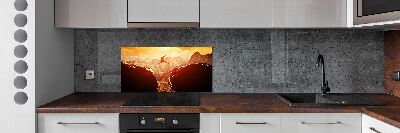 Panel lacobel Skok nad priepasťou