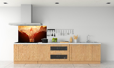 Panel lacobel Skok nad priepasťou