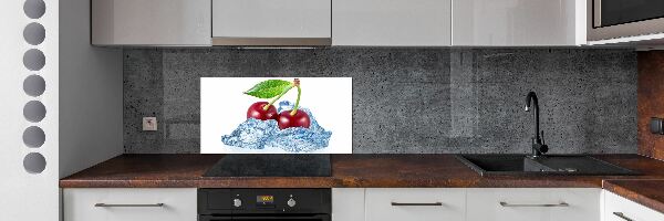 Panel do kuchyne Višne s ľadom