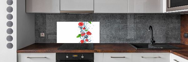 Panel lacobel Lesné ovocie s ľadom
