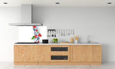 Panel lacobel Lesné ovocie s ľadom