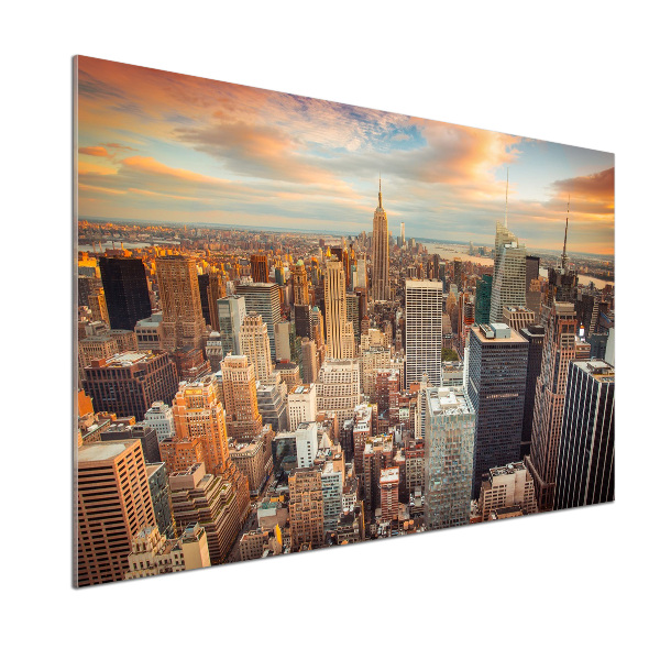 Panel lacobel New York vtáčie pohľad