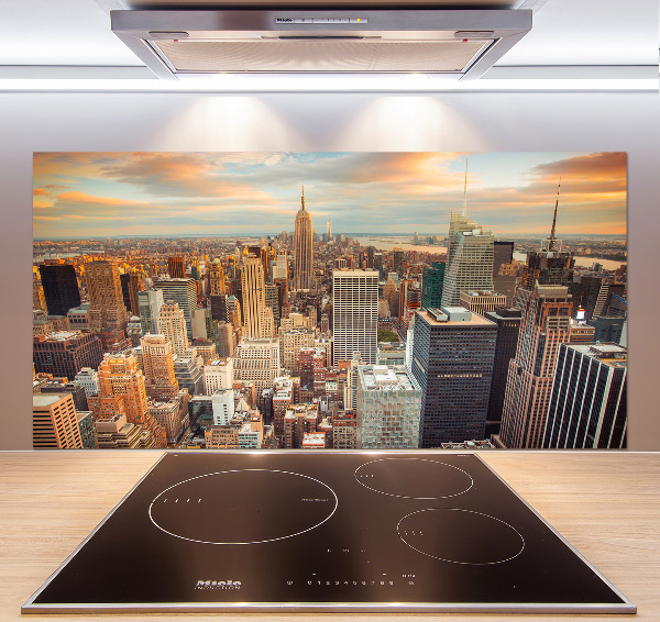 Panel lacobel New York vtáčie pohľad