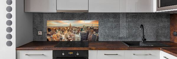 Panel lacobel New York vtáčie pohľad