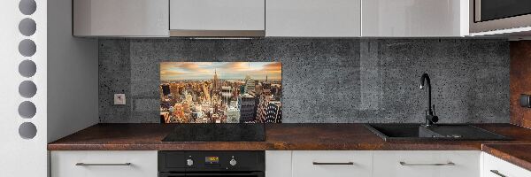 Panel lacobel New York vtáčie pohľad