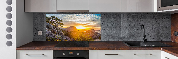 Panel do kuchyne Západ slnka